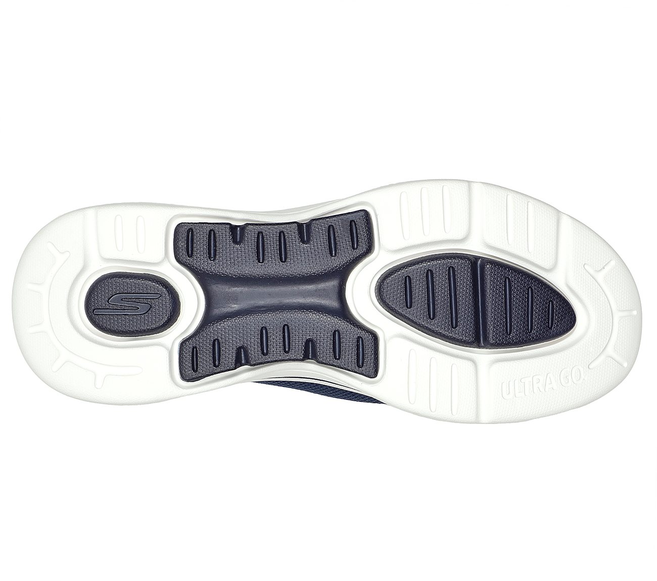 GO WALK ARCH FIT -LOVELY HEAR, NNNAVY Footwear Bottom View