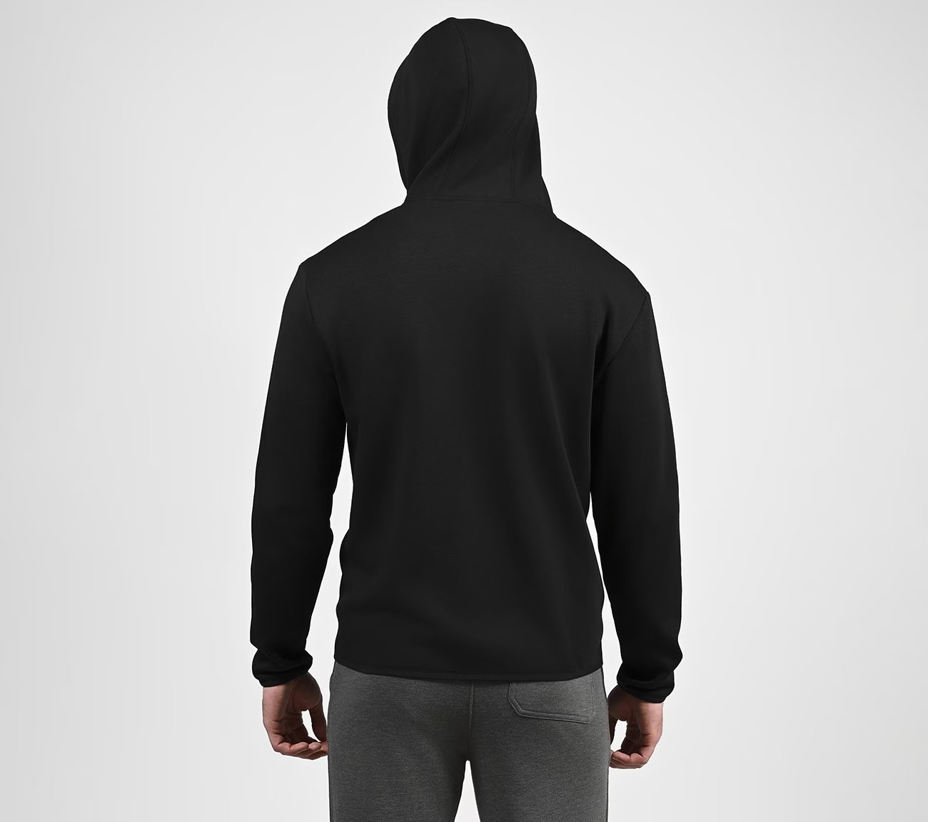 SKECH-SWEATS LA HOODIE, BBBBLACK Apparel Left View