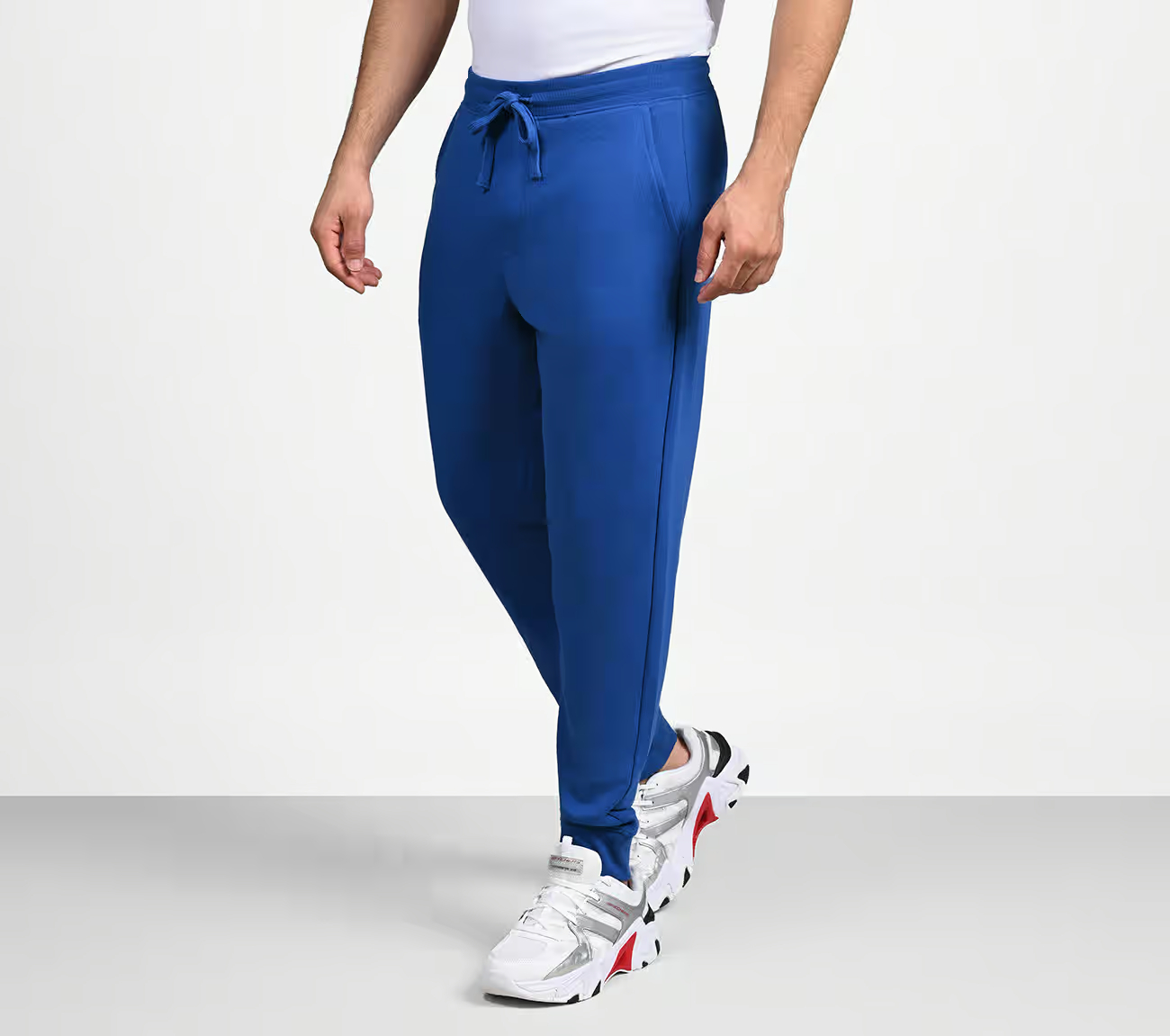 SKECHERS LIFESTYLE JOGGER, ROYAL Apparel Top View