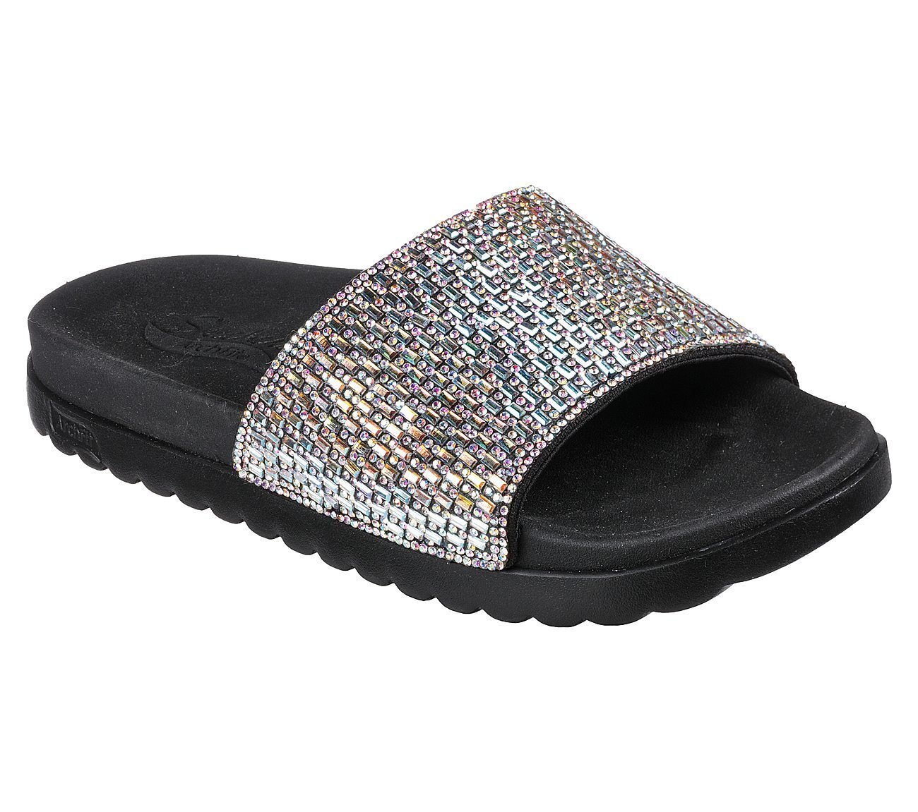 ARCH FIT PARADISE - STROLLIN', BLACK Footwear Right View