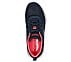 GO WALK ARCH FIT, NAVY/CORAL Footwear Top View