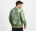 OASIS SMOKE BOMBER JACKET, LIGHT GREY/GREEN