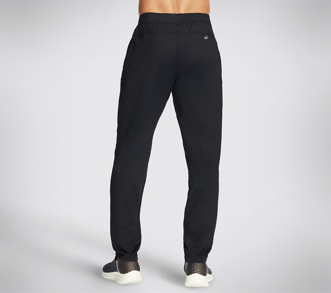 SKECHERS SLIP INS PANT HYBRID, BBBBLACK Apparel Top View