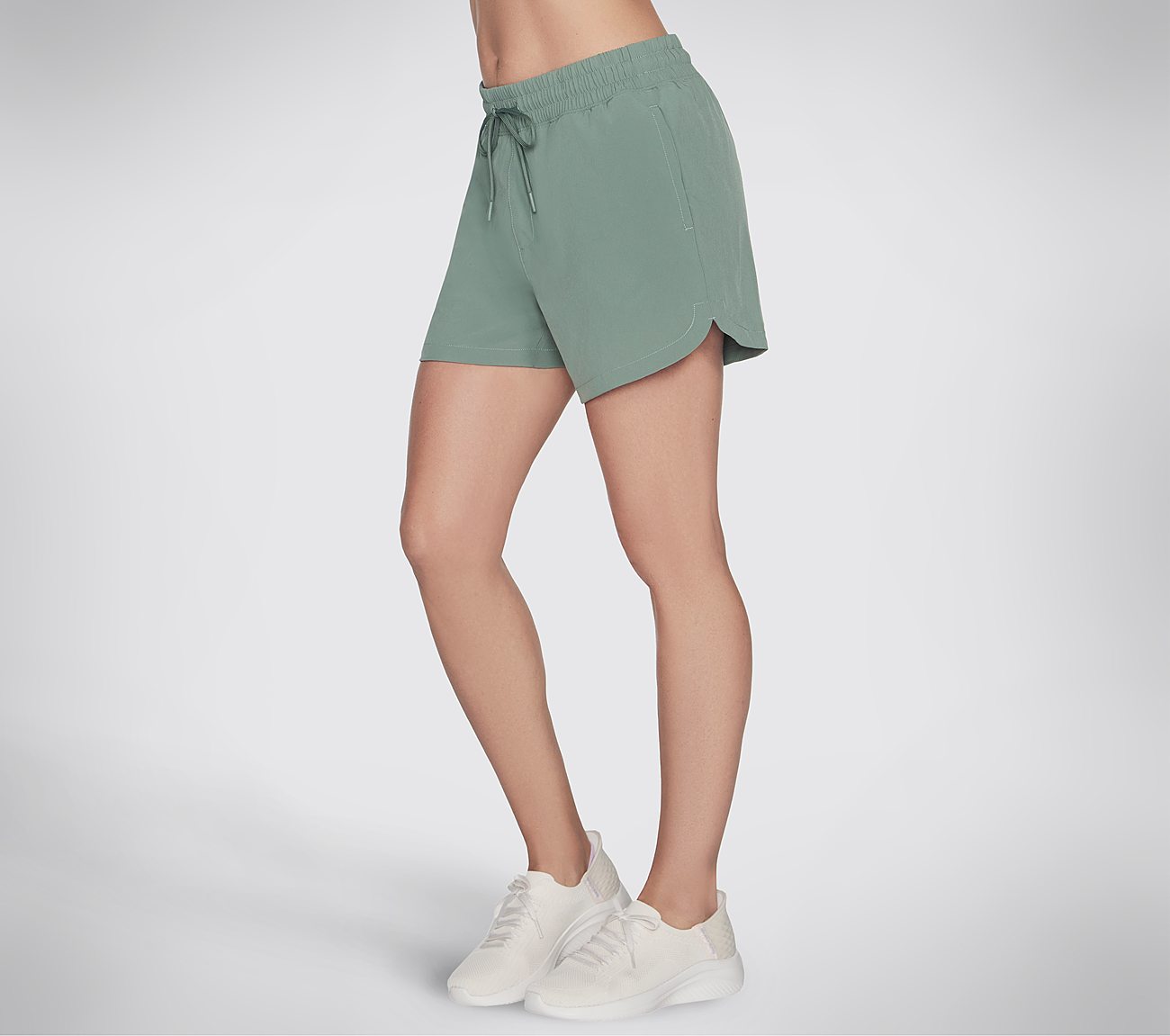 EVERYDAY 5" SHORT, LIGHT GREEN Apparel Left View