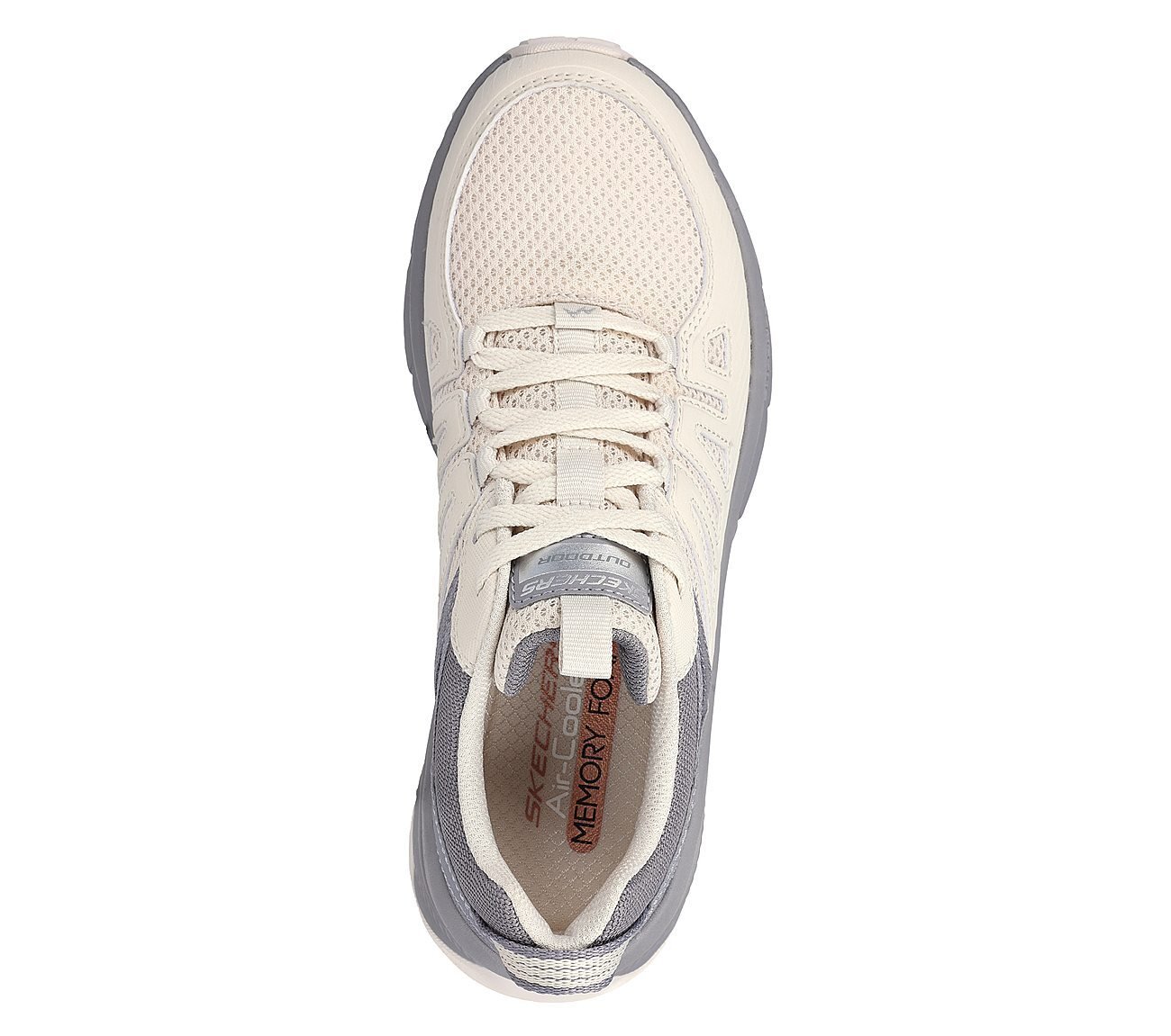 SWITCH BACK - CASCADES, NATURAL/GREY Footwear Top View