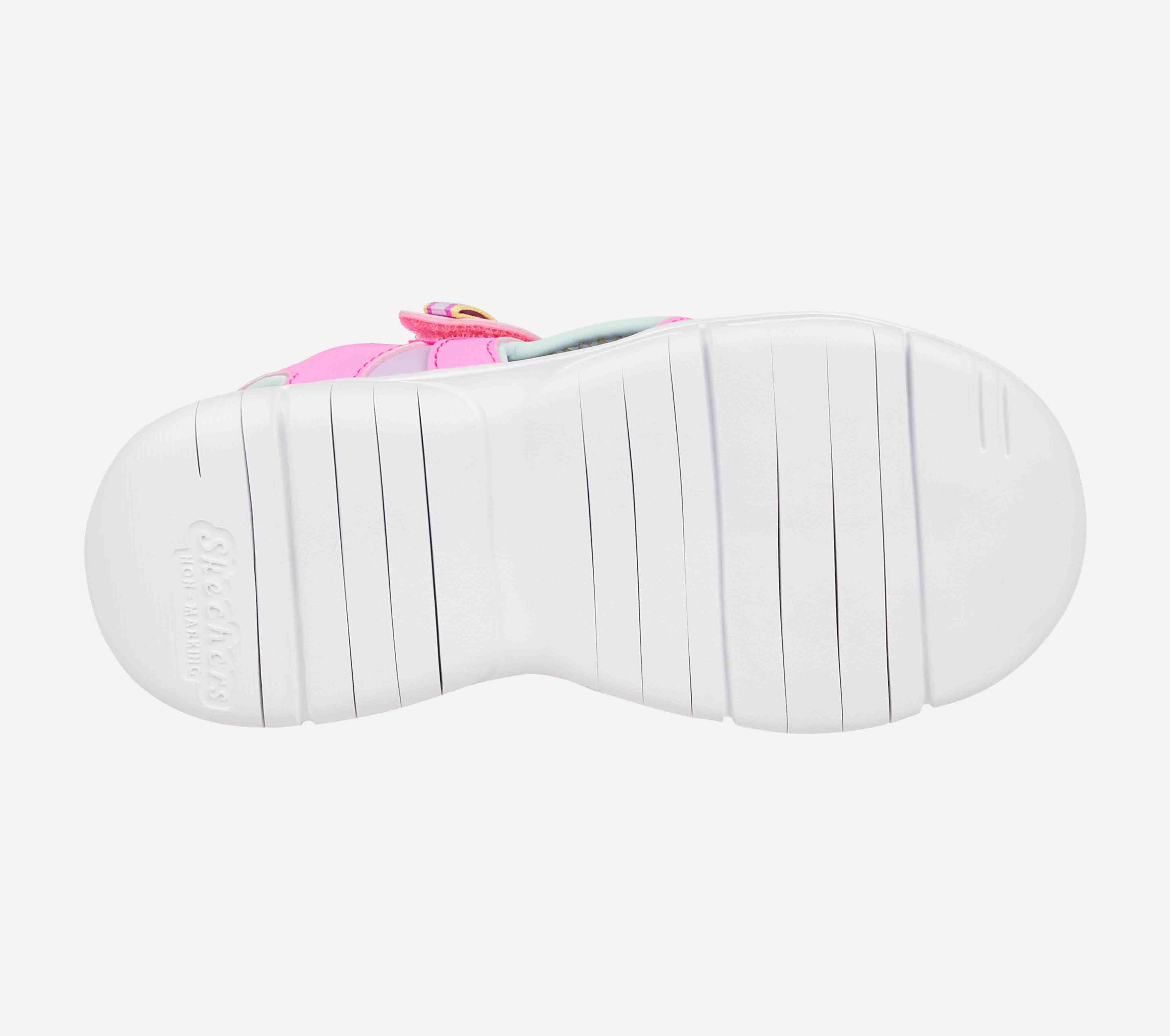 FLEX SPLASH-VIBRANT MOOD, PINK/LAVENDER Footwear Bottom View