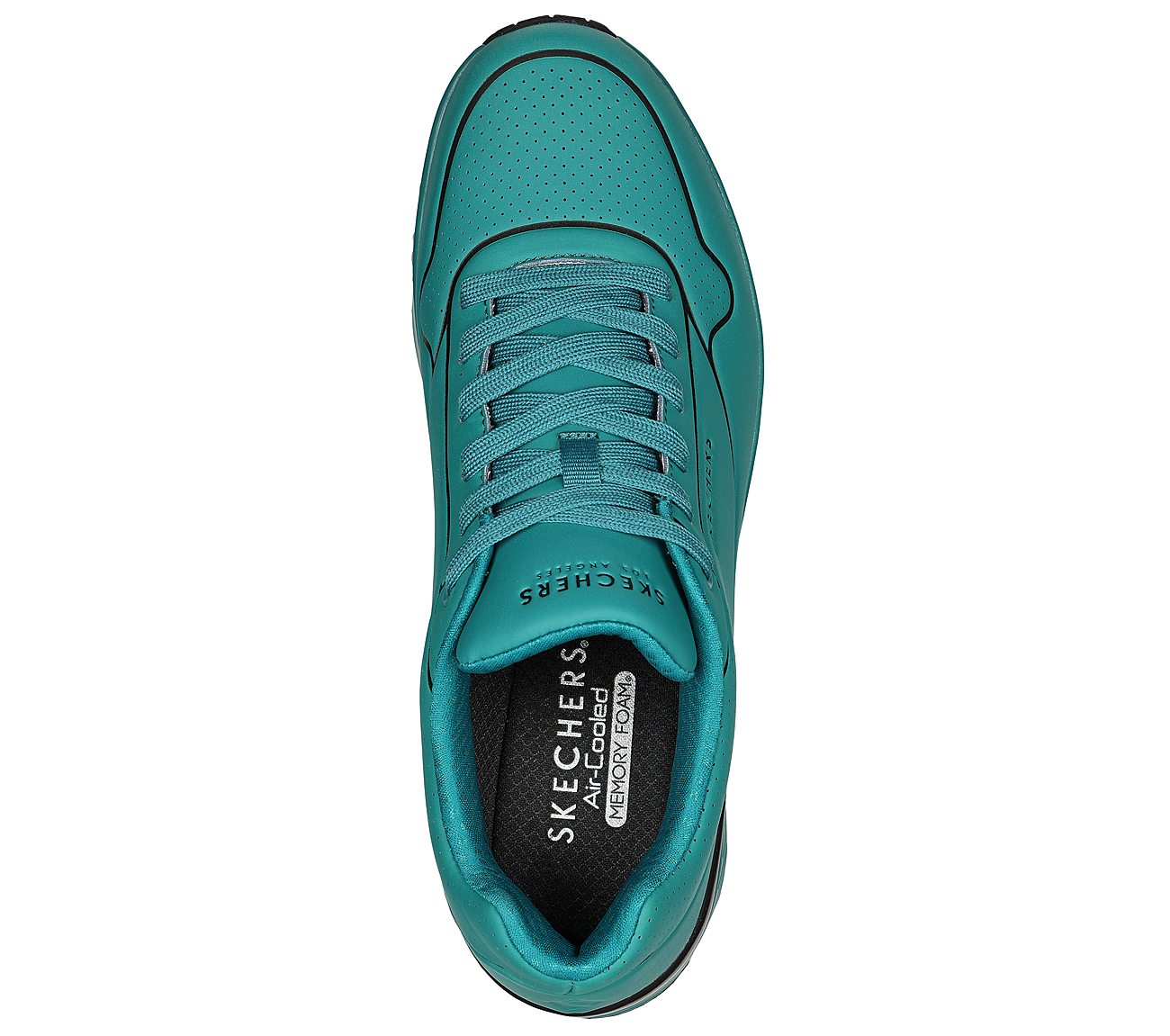 UNO - STAND ON AIR, TEAL/BLACK Footwear Top View