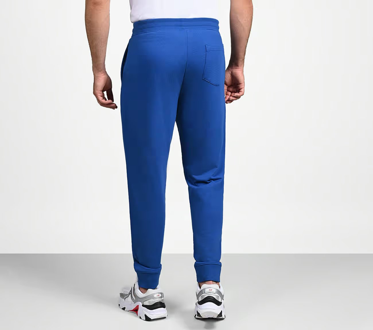 SKECHERS LIFESTYLE JOGGER, ROYAL Apparel Left View