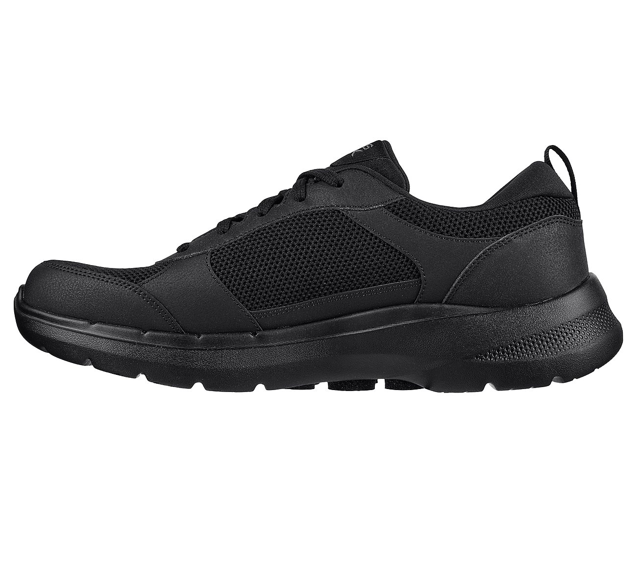Skechers Black Go Walk Compete Mens Lace Up Shoes Style ID: 216203  India