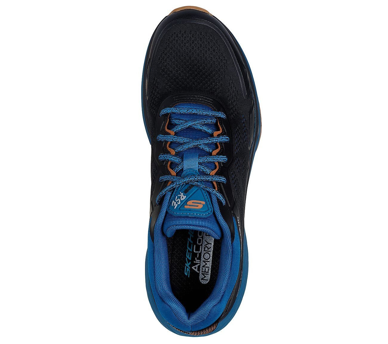 BOUNDER RSE, BLACK/TEAL Footwear Top View