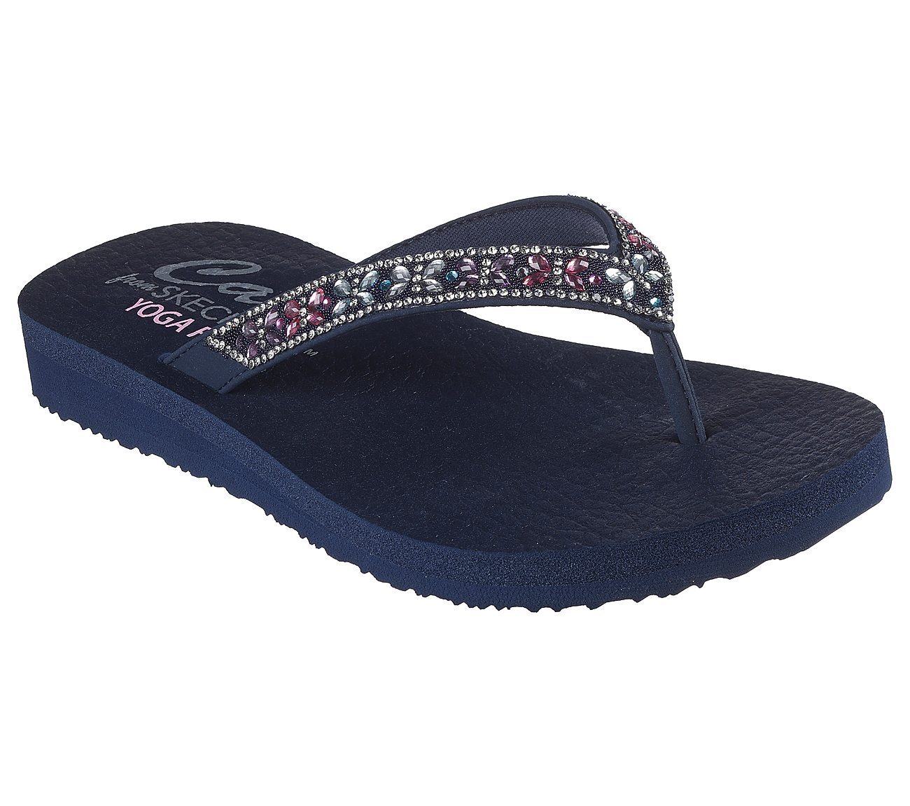 MEDITATION - BUTTERFLY GARDEN, NAVY/MULTI Footwear Right View