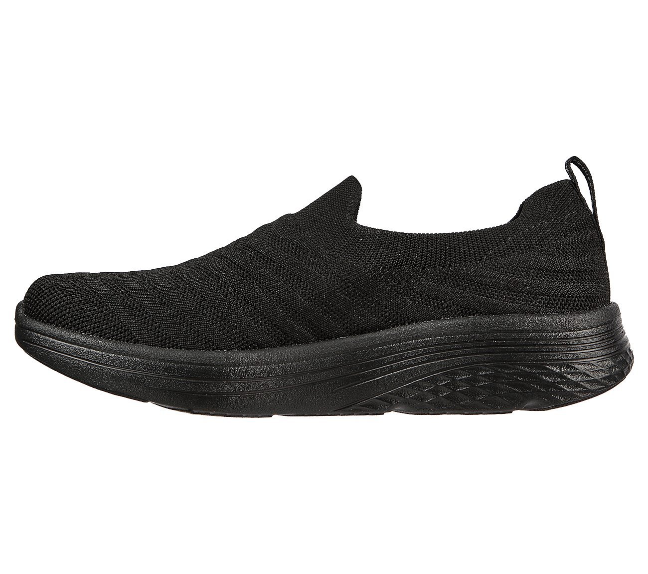 MAX CUSHIONING LITE-SWEETWAYS, BBLACK Footwear Left View