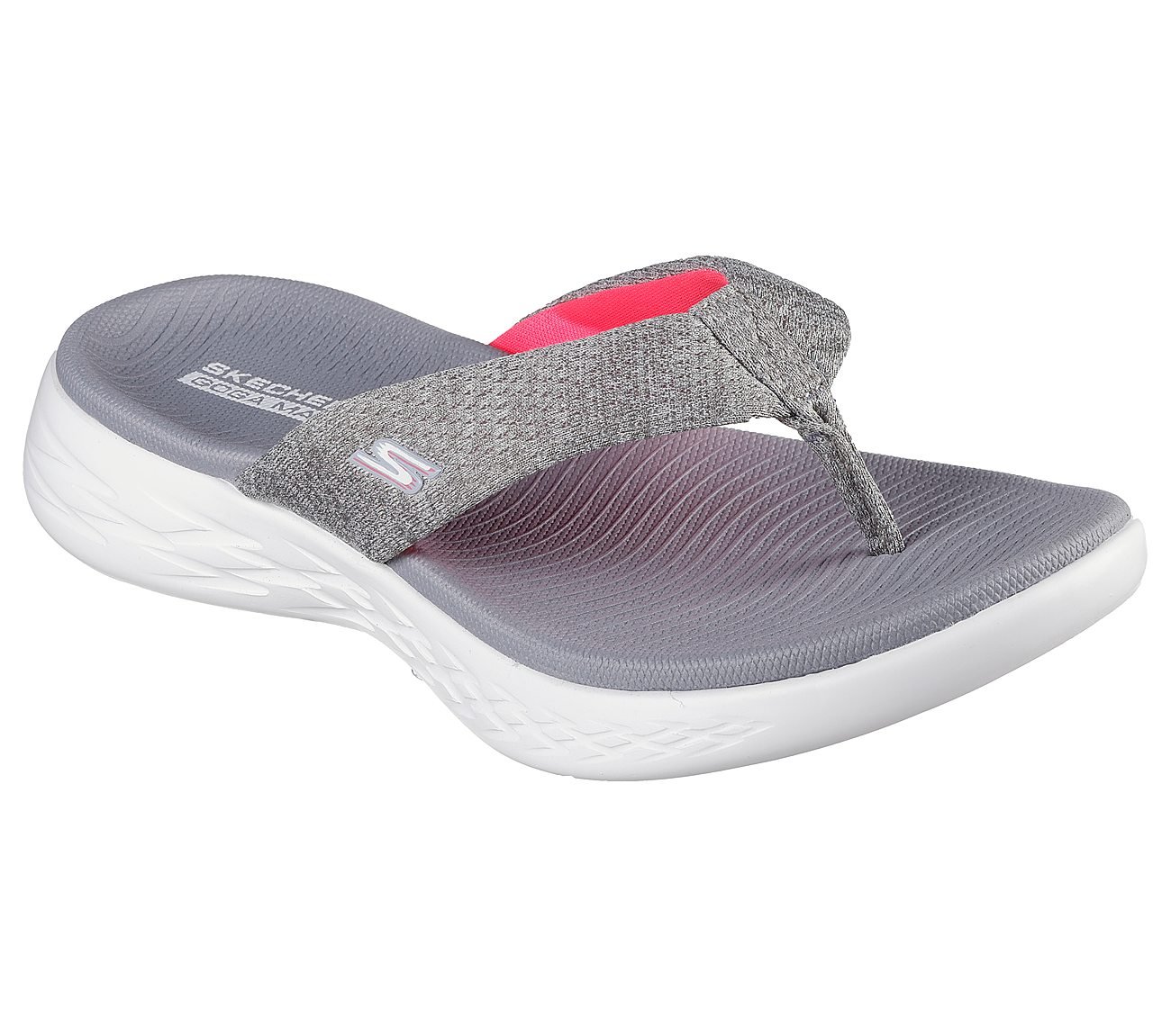 ON-THE-GO 600 - PREFERRED, GREY/PINK Footwear Right View