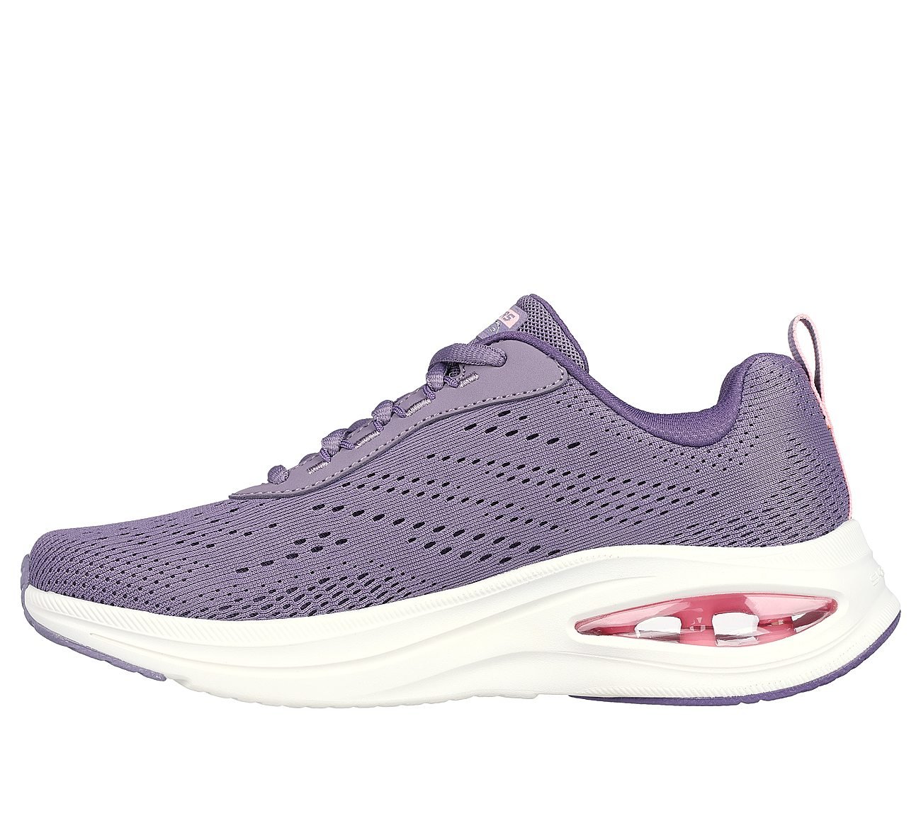 SKECH-AIR META-AIRED OUT, PURPLE MULTI Footwear Left View