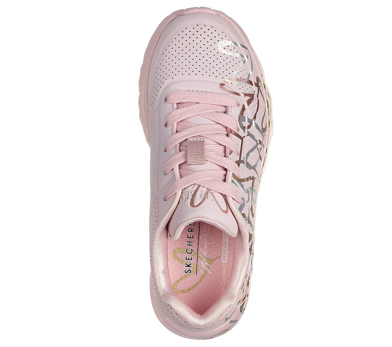 UNO LITE - METALLIC LOVE, MAUVE/MULTI Footwear Top View