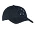 BOBS PAW PRINT TWILL WASHED HAT, BBBBLACK