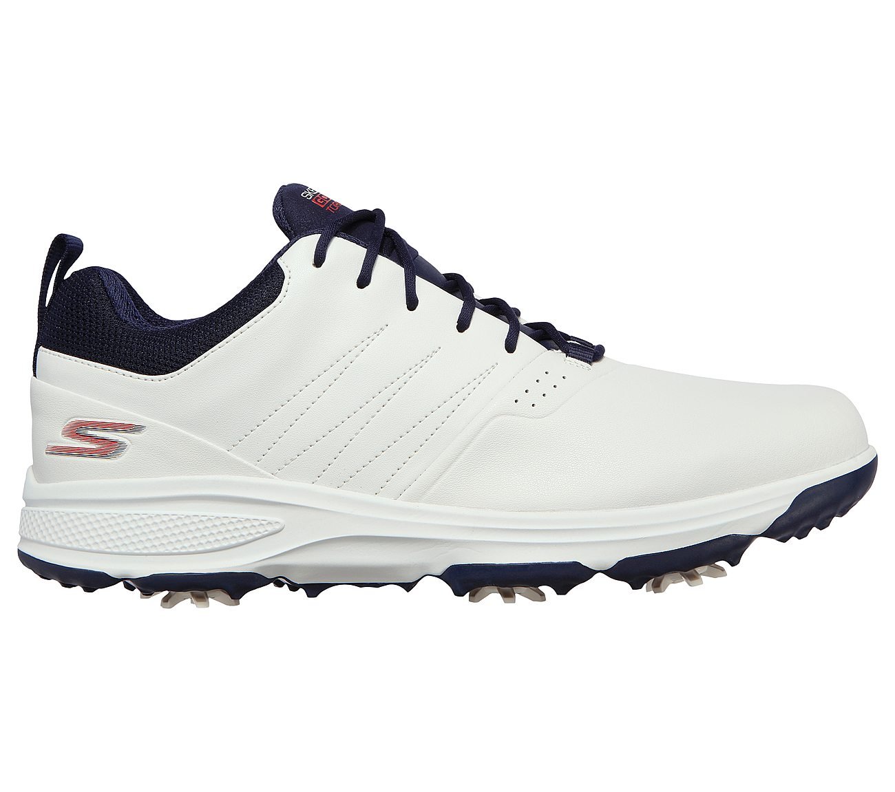 GO GOLF TORQUE - PRO, WHITE/NAVY Footwear Right View