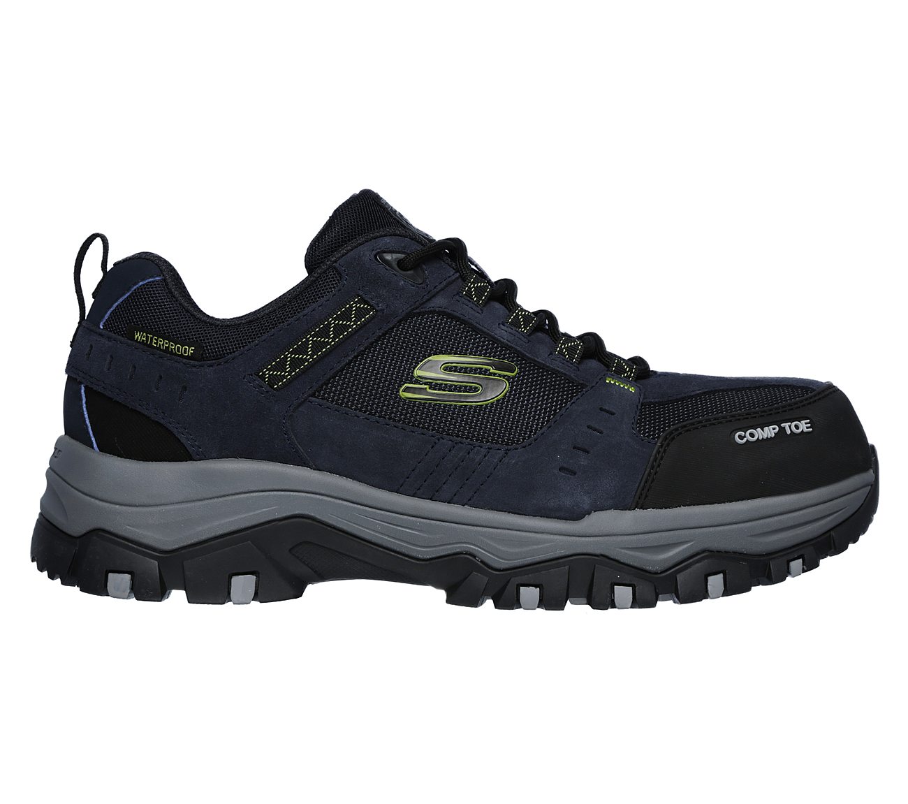 GREETAH, NAVY/BLACK Footwear Right View