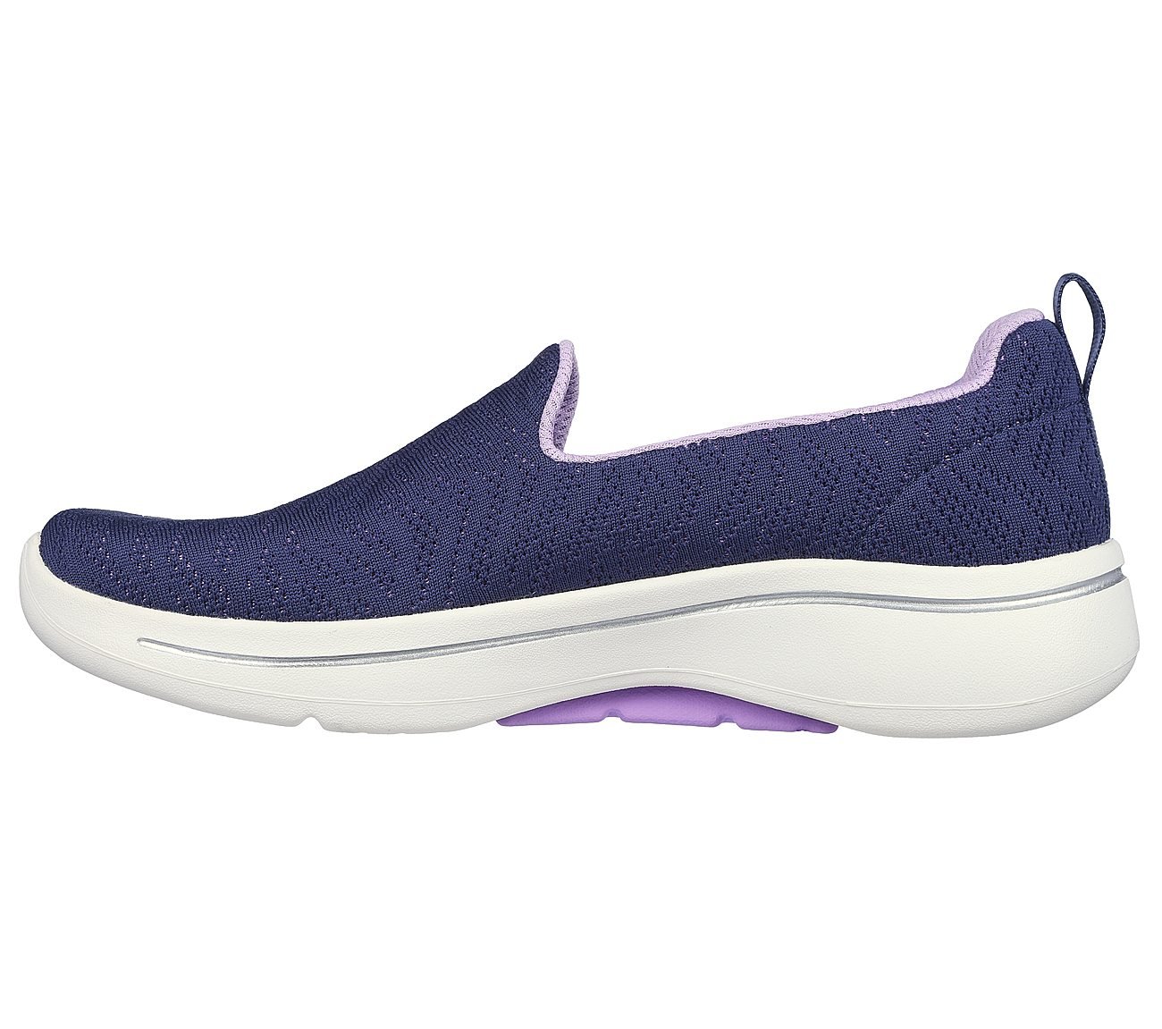 GO WALK ARCH FIT - OCEAN REEF, NAVY/LAVENDER Footwear Left View