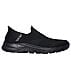 Skechers Slip-ins: GO WALK 6 - Easy On, BBLACK Footwear Lateral View