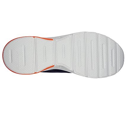 GLIDE-STEP SPORT-NEW APPEAL, NAVY/ORANGE Footwear Bottom View