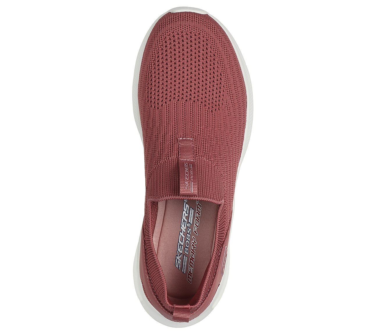 BOBS UNITY - SLEEK LINES, ROSE Footwear Top View