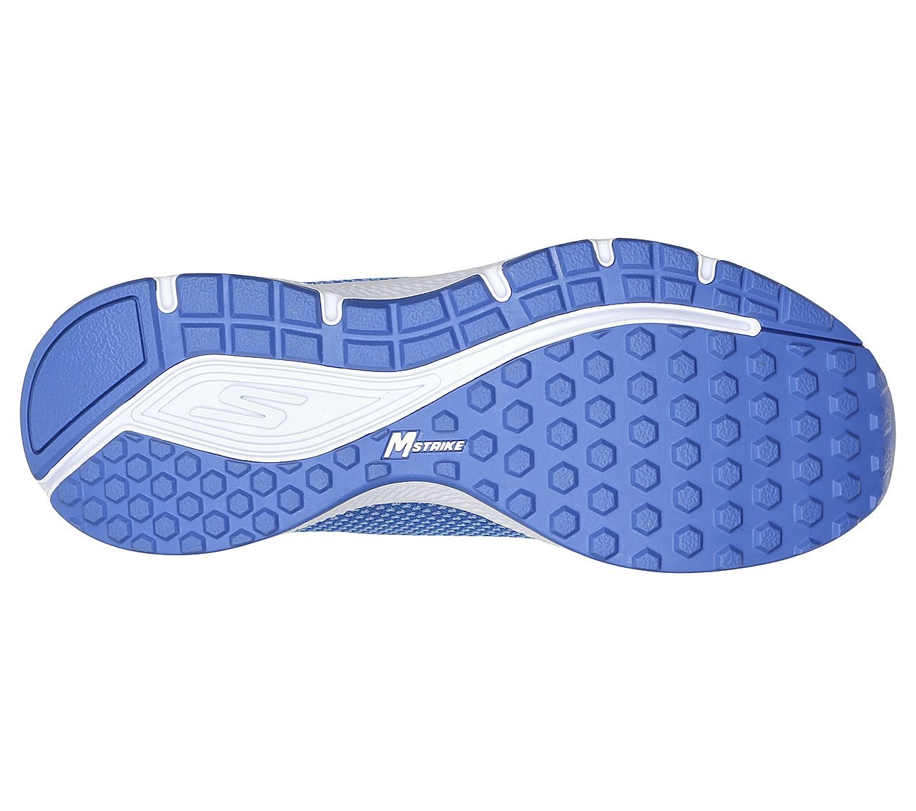 GO RUN CONSISTENT, BLUE Footwear Bottom View