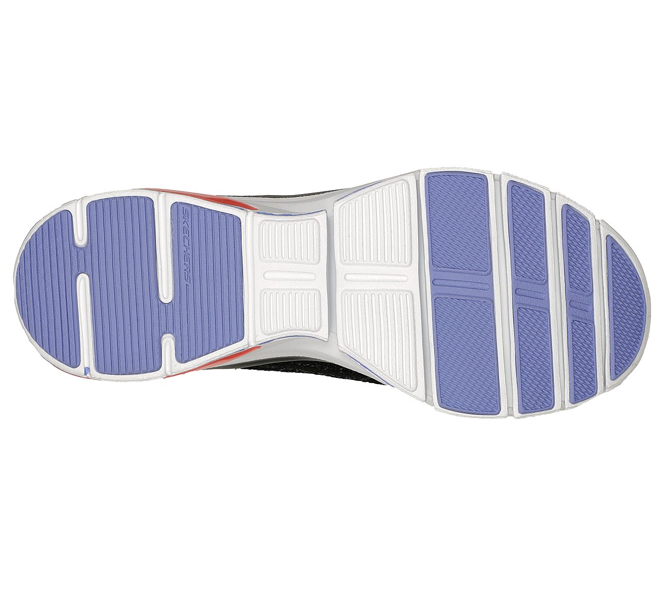 GLIDE-STEP FLEX AIR, BLACK/MULTI Footwear Bottom View