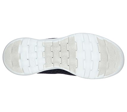 GO WALK JOY - FIESTA, NAVY/WHITE Footwear Bottom View