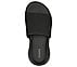 GO WALK FLEX SANDAL - OMURA, BBLACK Footwear Top View