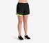 PERFORATED SHORTS, BLACK