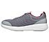 GO WALK STABILITY - ADVANCEME, GREY/RED Footwear Left View