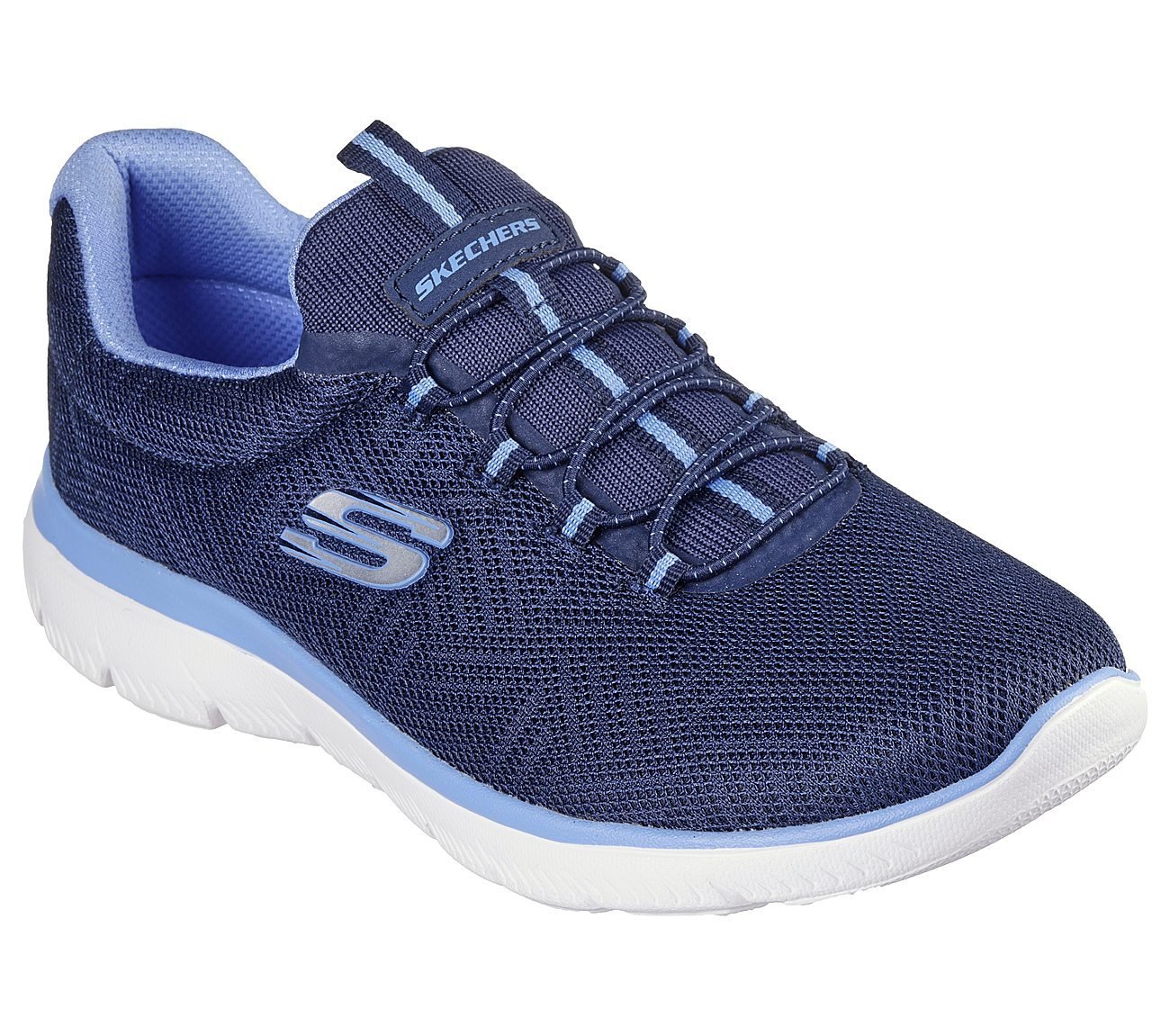 SUMMITS - ARTISTRY CHIC, NAVY/BLUE Footwear Right View