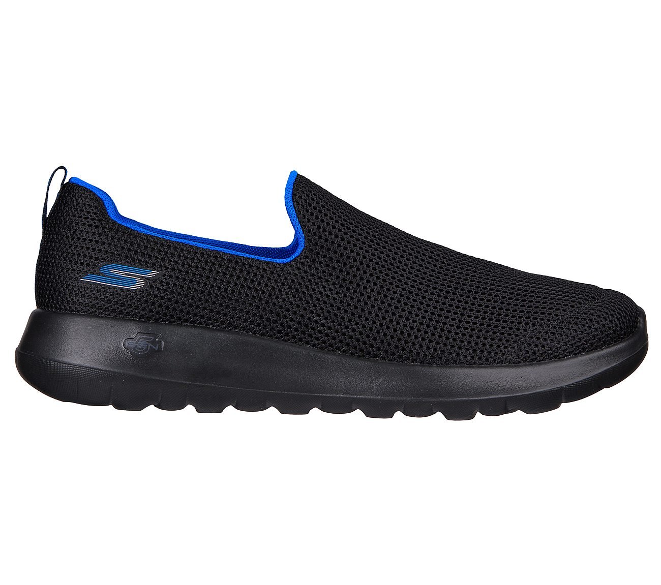 GO WALK MAX-DEED, BLACK/BLUE Footwear Right View