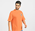 PICKLEBALL OVERSIZE T-SHIRT, TURQUOISE/CORAL