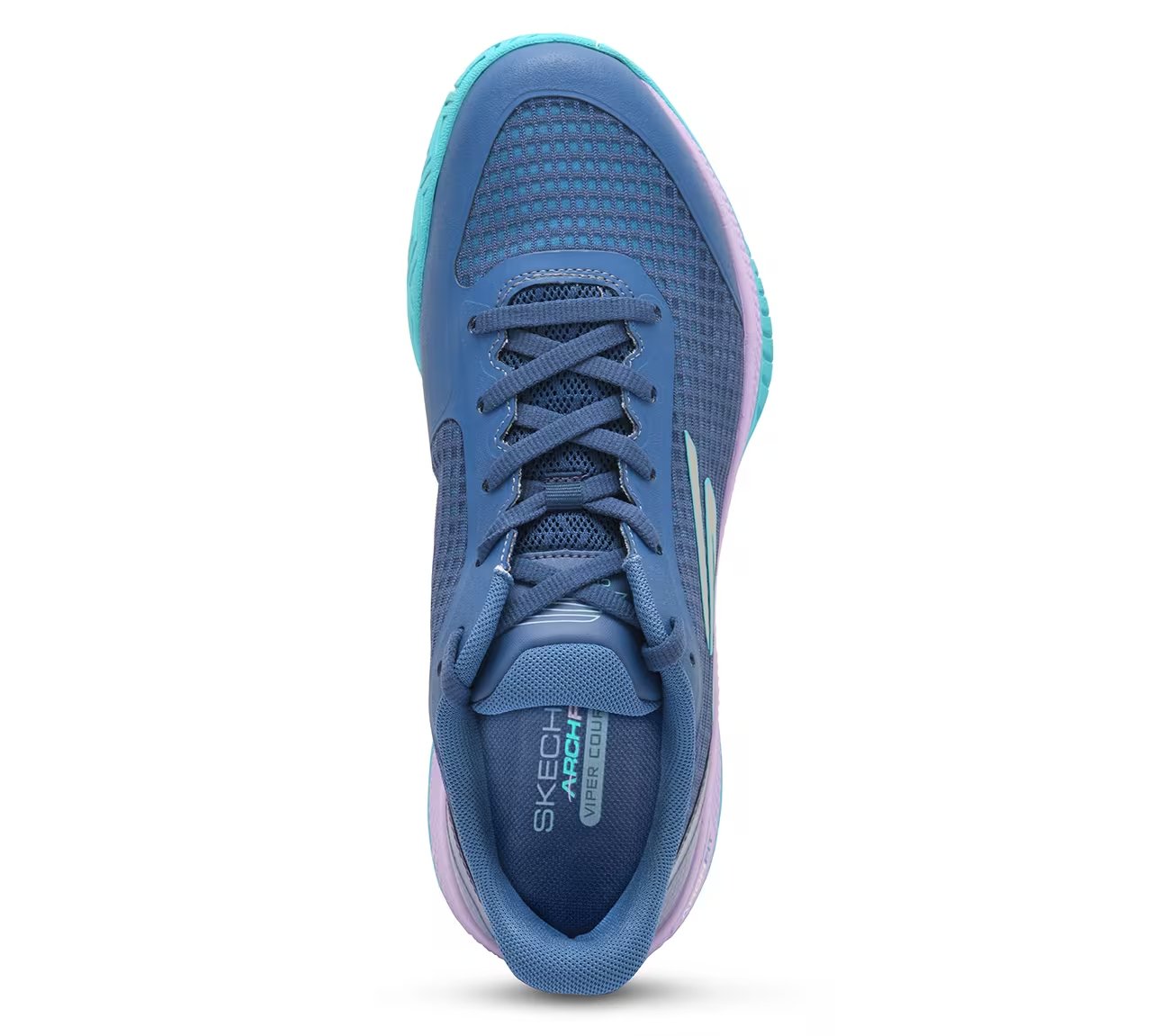 Skechers Viper Court Pro - Pickleball, BLUE Footwear Top View