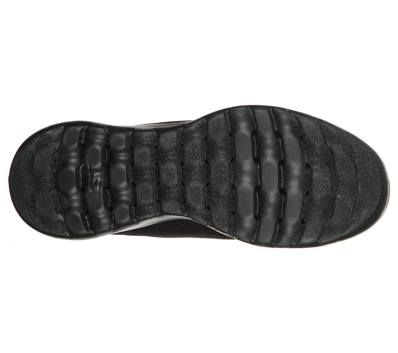 GO WALK JOY - ECSTATIC, BBLACK Footwear Bottom View