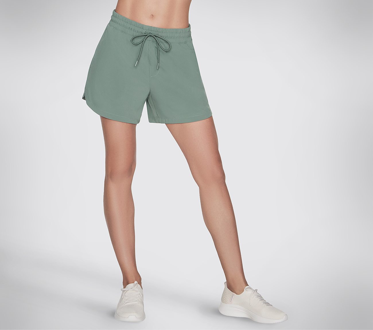 EVERYDAY 5" SHORT, LIGHT GREEN Apparel Lateral View