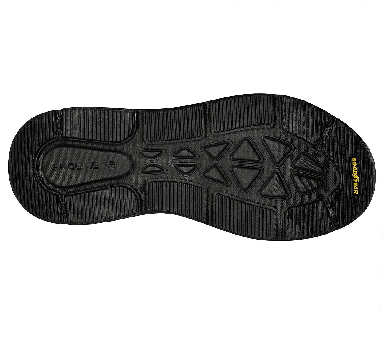 MAX CUHIONING DELTA -SPEED UP, BBLACK Footwear Bottom View