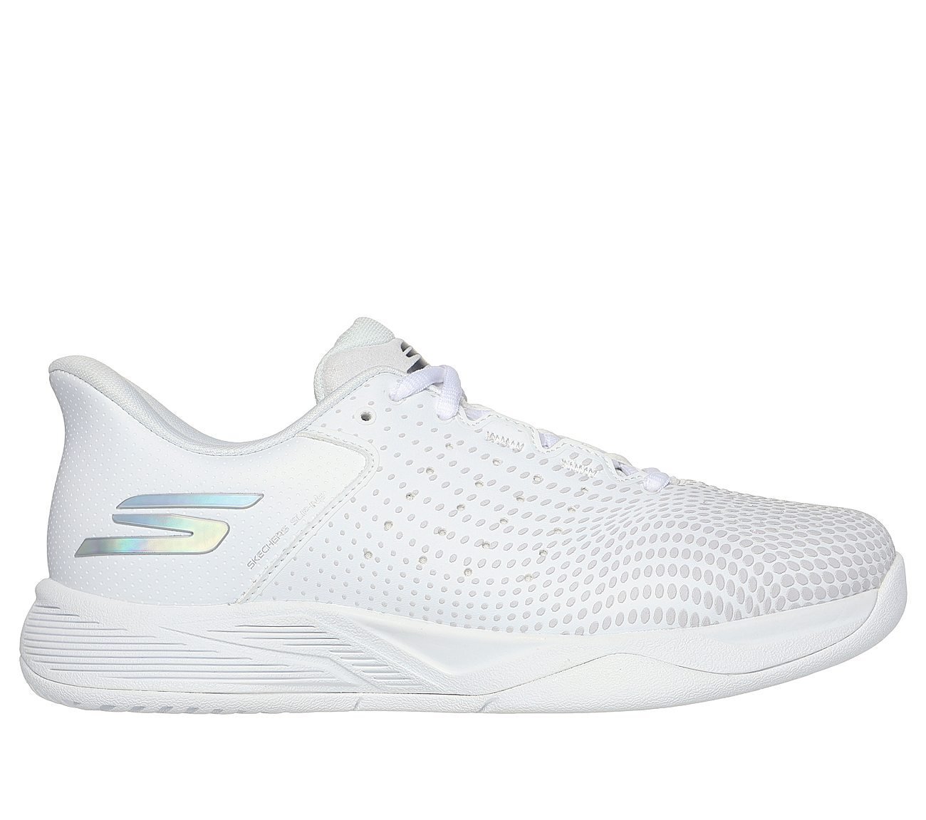 SKECHERS VIPER COURT RELOAD, WWWHITE Footwear Lateral View