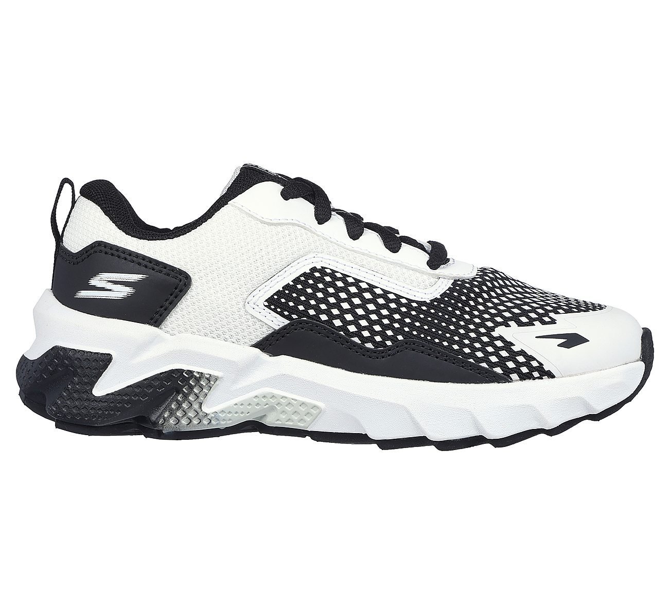 ELITE SPORT TREAD, WHITE BLACK Footwear Lateral View