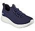 SKECH-LITE PRO-FULL NIGHT, NAVY/LAVENDER Footwear Lateral View