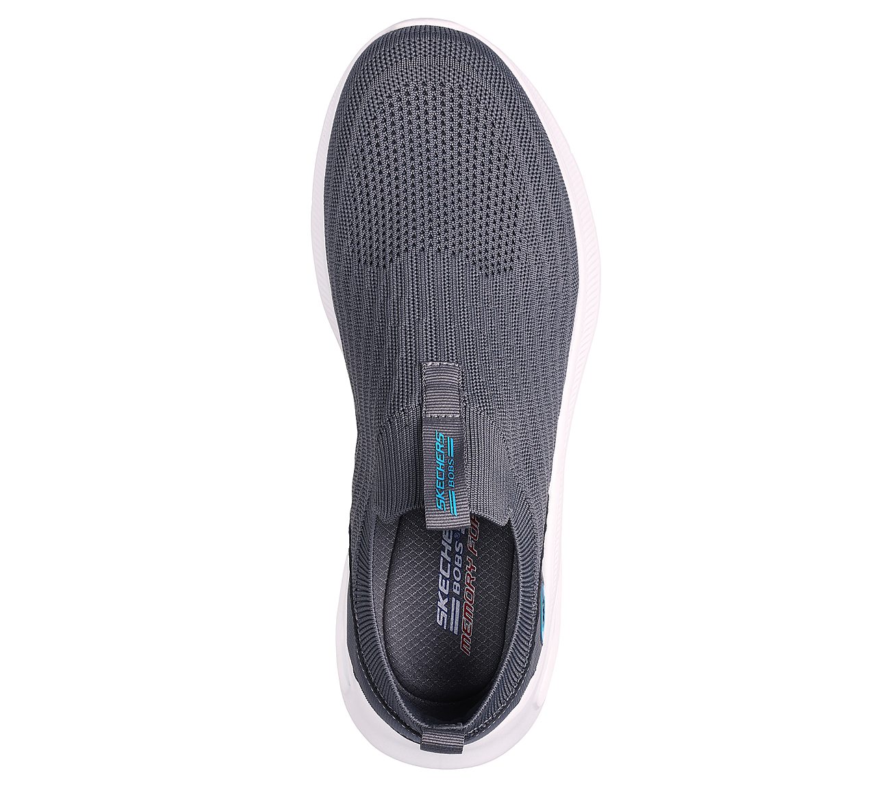 BOBS UNITY-DASHING THROUGH, GREY Footwear Top View