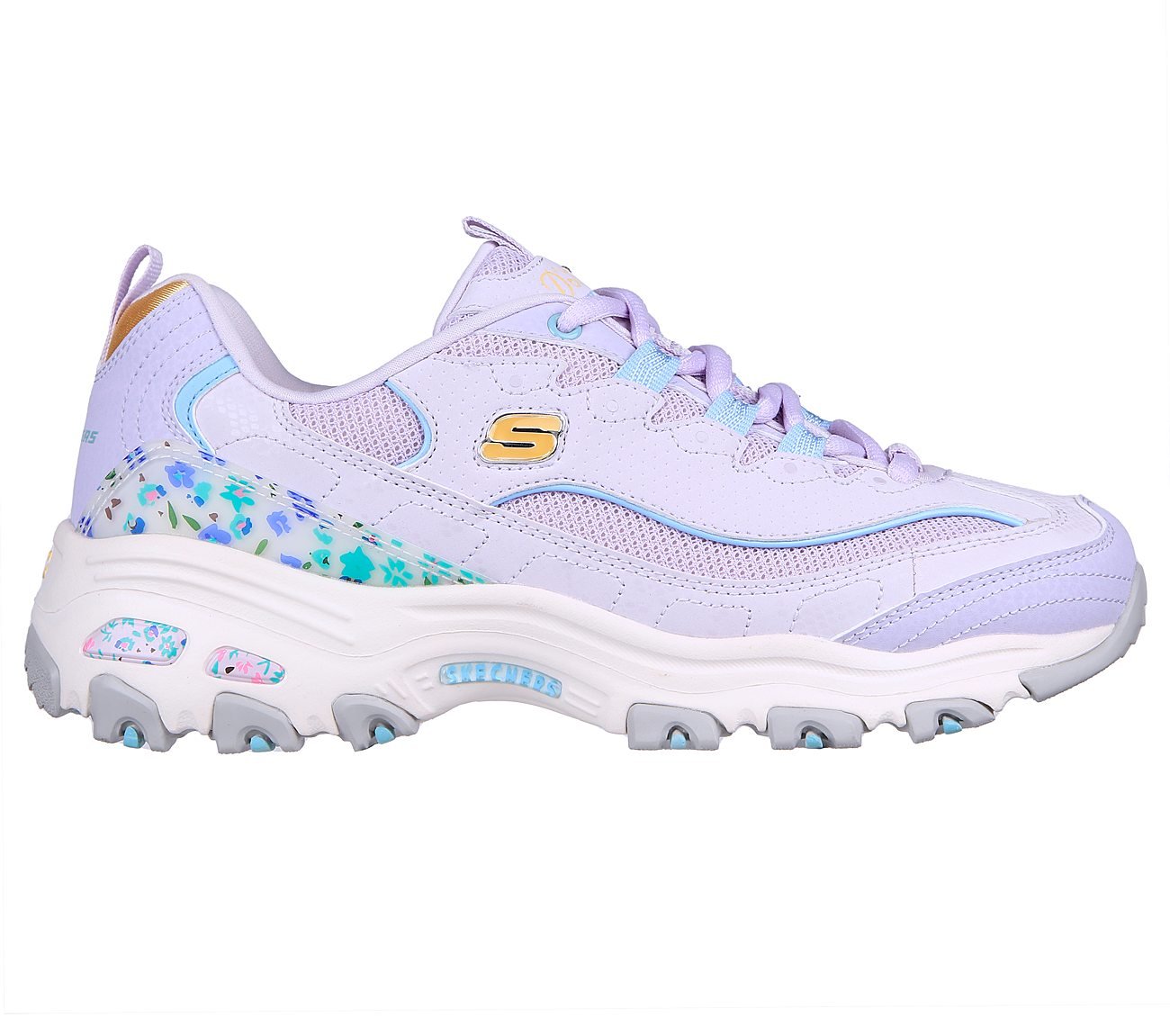 D'LITES-SWEET THINGS, LAVENDER/MULTI Footwear Right View