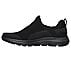 GO WALK 5 - DOWNDRAFT, BLACK/CHARCOAL Footwear Left View