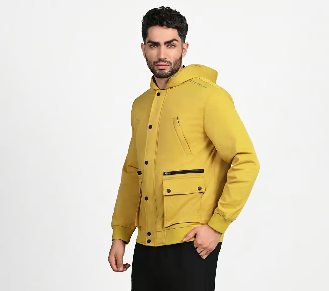 OASIS WANDERER OUTERWEAR, MUSTARD Apparel Top View