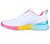 SKECH-AIR DYNAMIGHT-VIVID MOD, WHITE/MULTI Footwear Left View