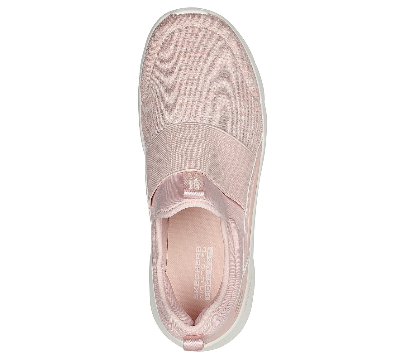 GO WALK FLEX, LLLIGHT PINK Footwear Top View