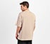 OVERSIZED SKECHERS T-SHIRT, NATURAL/SILVER