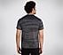 SS SKECHERS JACQUARD T-SHIRT, GUN METAL